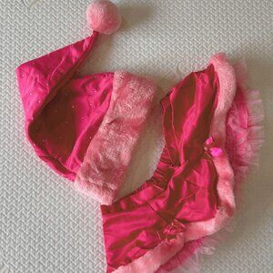 Victoria’s Secret Santa’s baby Christmas hat and skirt set